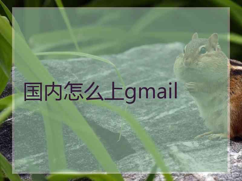 国内怎么上gmail