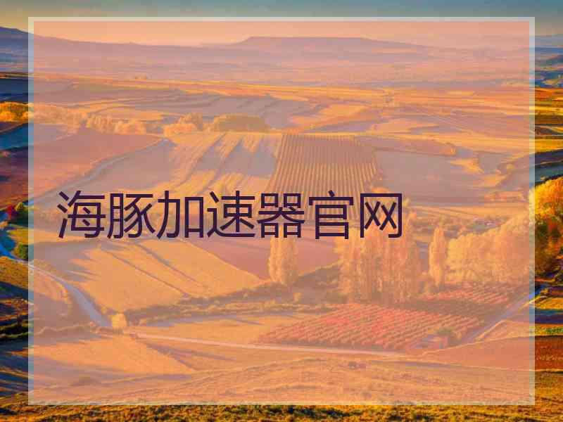 海豚加速器官网