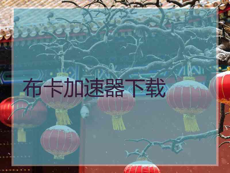 布卡加速器下载