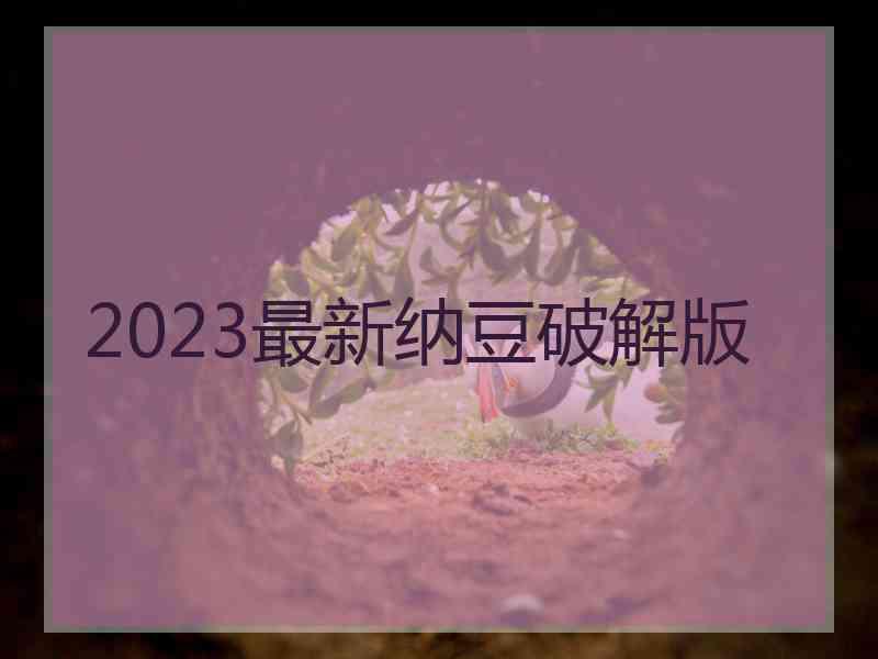 2023最新纳豆破解版