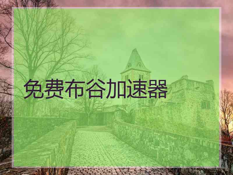 免费布谷加速器