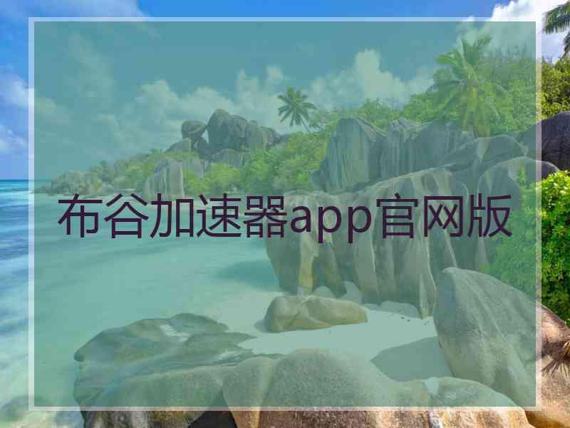 布谷加速器app官网版