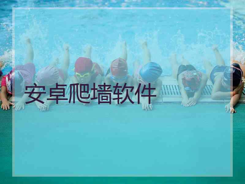 安卓爬墙软件