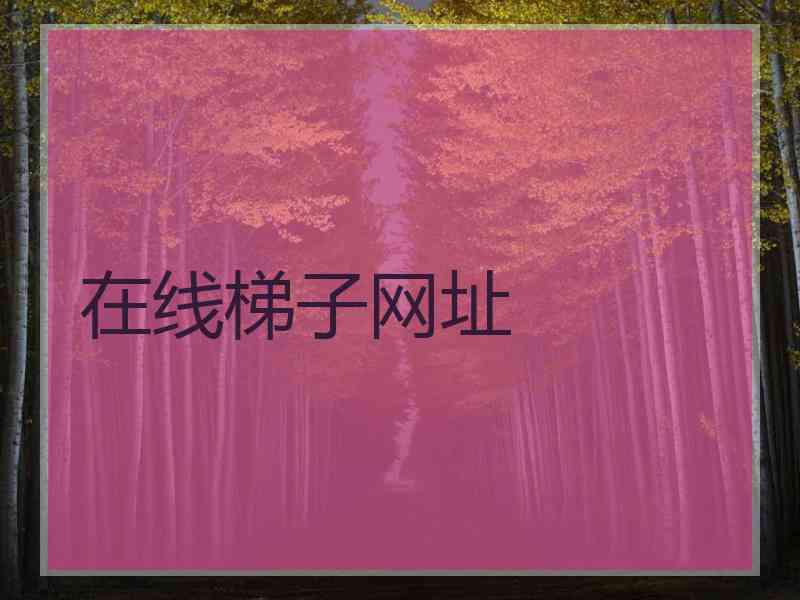 在线梯子网址