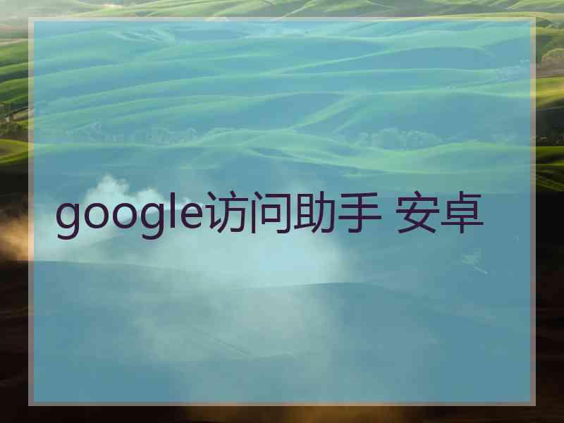 google访问助手 安卓