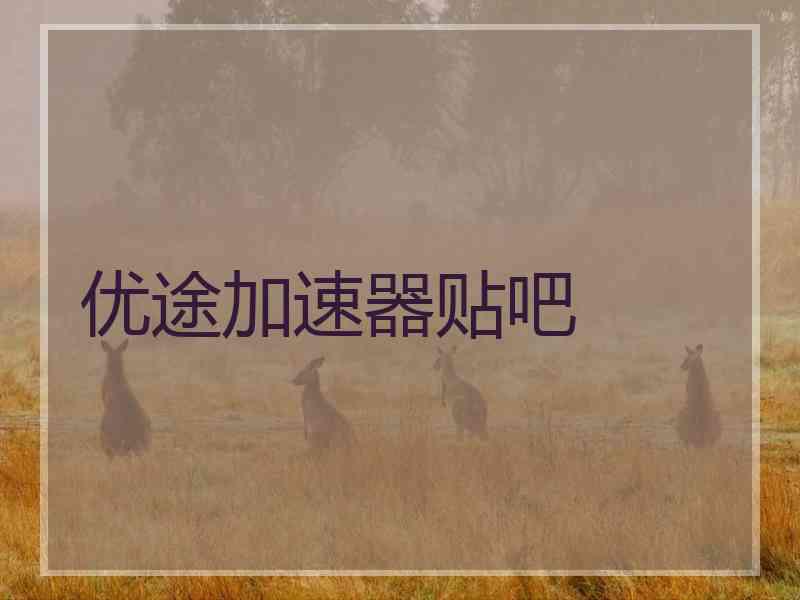 优途加速器贴吧