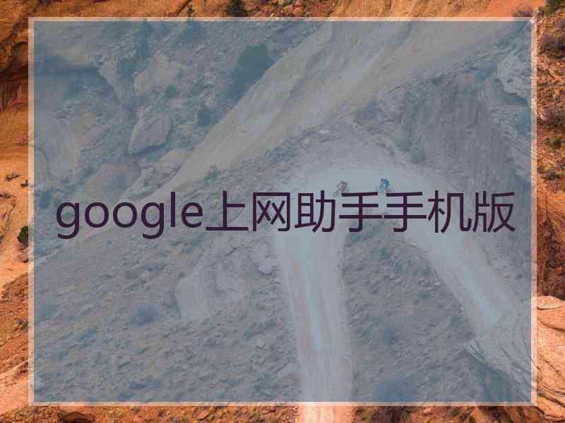 google上网助手手机版