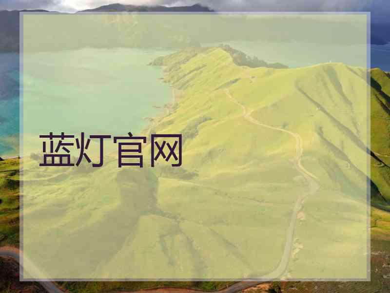 蓝灯官网