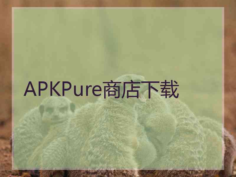 APKPure商店下载