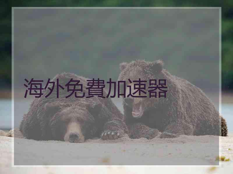 海外免費加速器