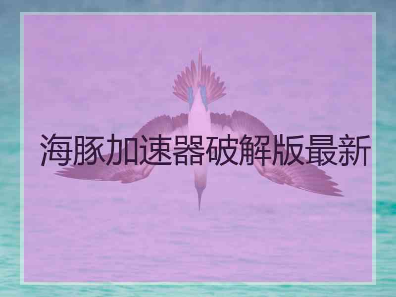 海豚加速器破解版最新