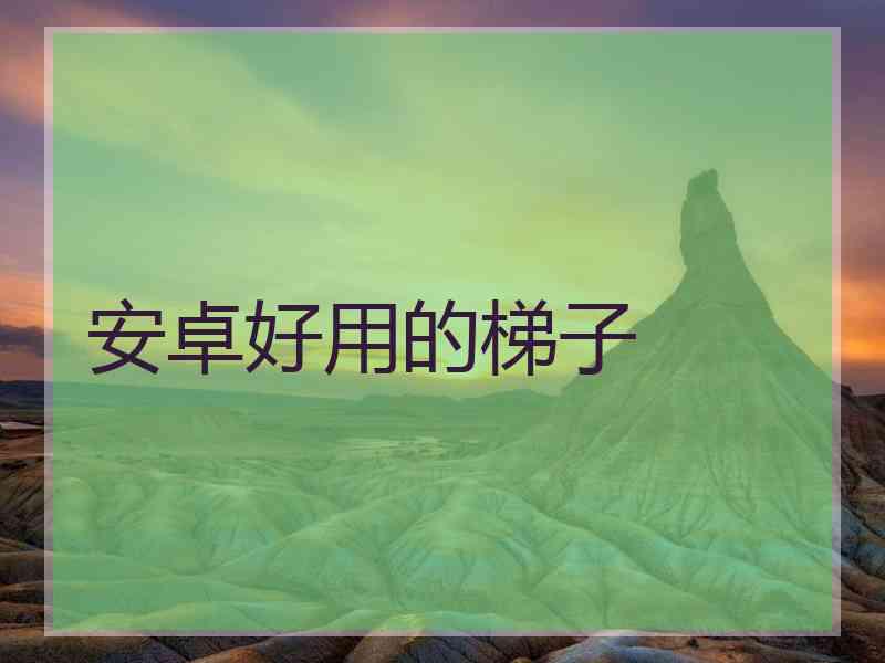 安卓好用的梯子